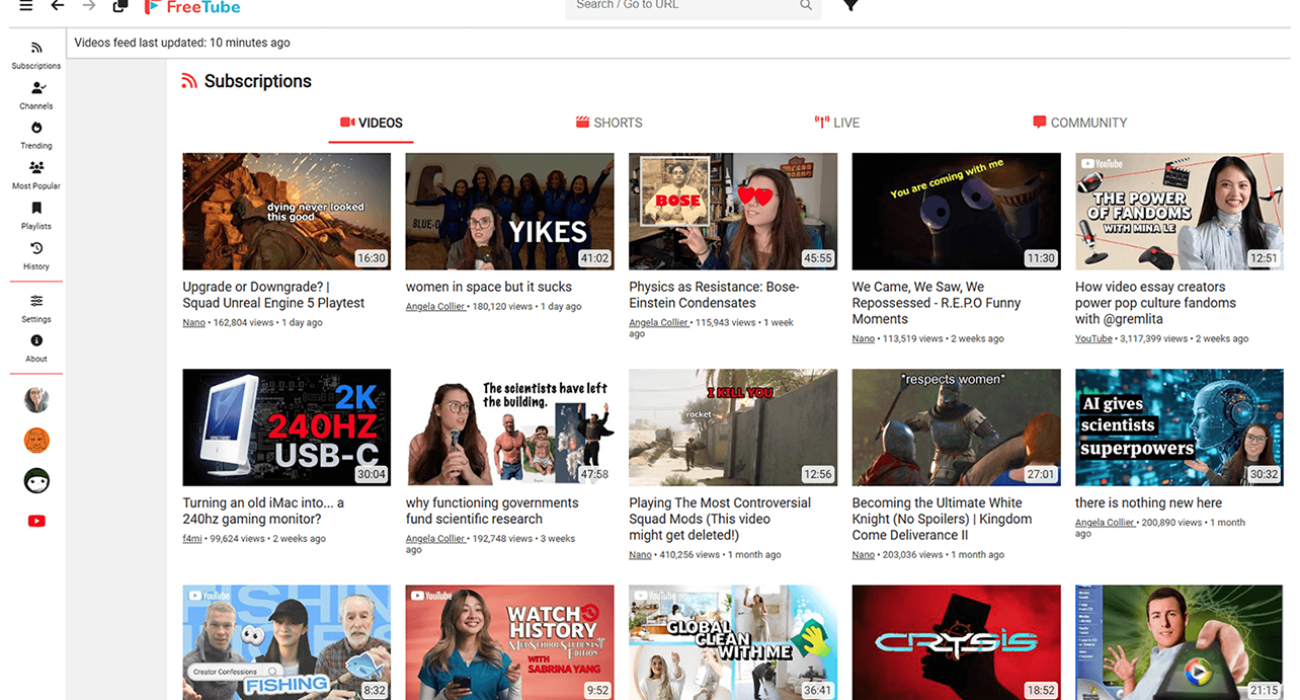 FreeTube project image