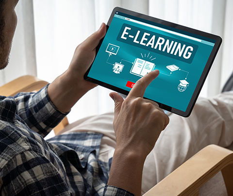 eLearning LMS solutions case study banner