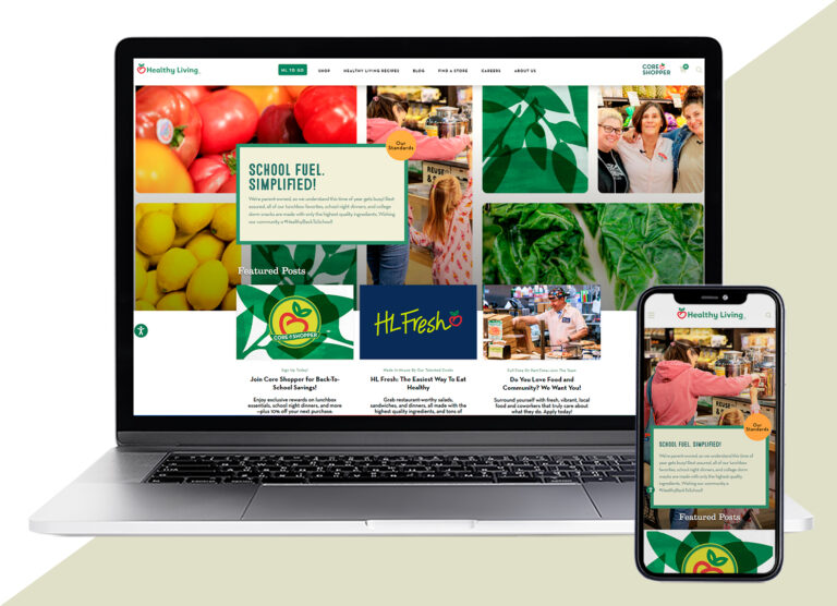 Healthy Living portfolio project