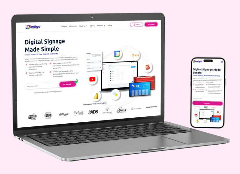 Indigo portfolio project